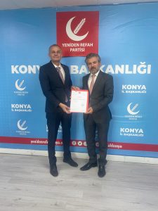 YRP Beyşehir ilçe başkanlığına atama