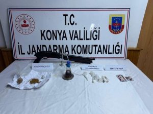 Jandarmadan Beyşehir ve Ereğli’de uyuşturucu operasyonu