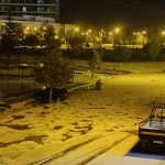 Beyşehir şiddetli doluya teslim oldu.